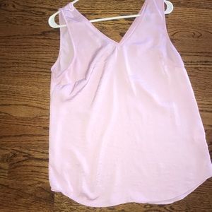 Banana Republic Lilac Satin Tank
